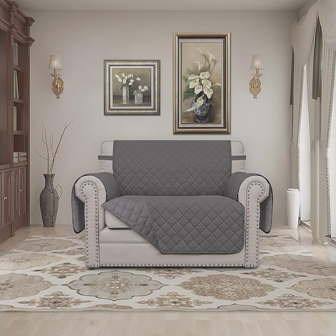 Easy-Going Oversized Chair Sofa Slipcover Reversible Sofa Cover Water Resistant - Image 2
