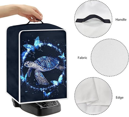Mumeson Sea Turtle Butterfly Coffee Maker Cover, Home Kitchen Appliance - Image 5