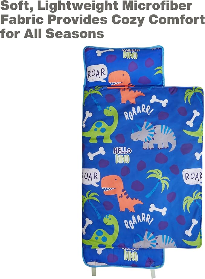 EVERYDAY KIDS Nap Mat with Removable Pillow - Image 2