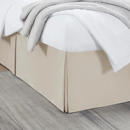 Nestl Linen Bed Skirt Queen Size by Nestl