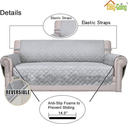 Easy-Going Reversible Oversized Couch Cover - Image 3