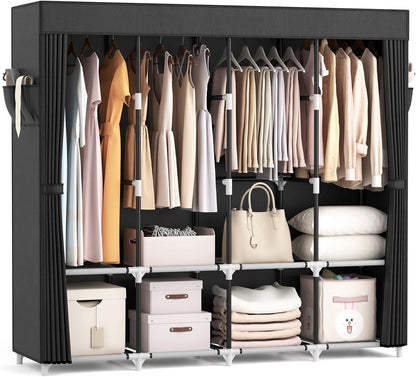 vtrin portable closet for hanging clothes 67 inch, main product view