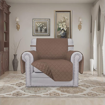 Easy-Going Chair Sofa Slipcover Reversible Sofa Cover Water Resistant Couch - Image 2
