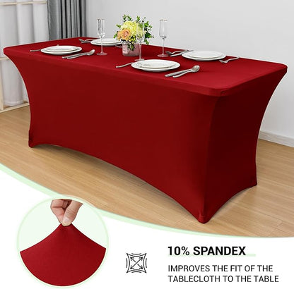 Obstal 4Ft Stretch Spandex Table Cover - Image 2