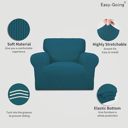 Easy-Going Stretch Chair Sofa Slipcover 1-Piece Couch Sofa Cover Furniture - Image 3