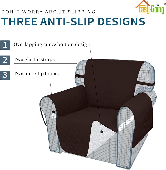 Easy-Going Sofa Slipcover Waterproof Couch Cover - Image 4