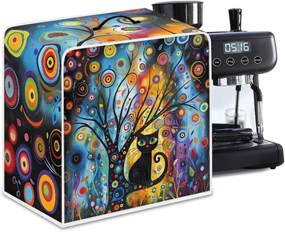 Modern Art Cat Coffee Maker Covers by PJHEQOXE