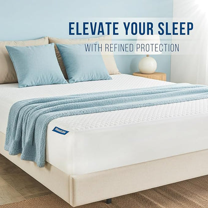 Luxury Full Size Tencel Waterproof Mattress Protector Deep Pocket - Image 2