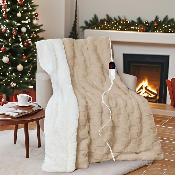Electric Blanket, Heated Blanket by AEPINBH