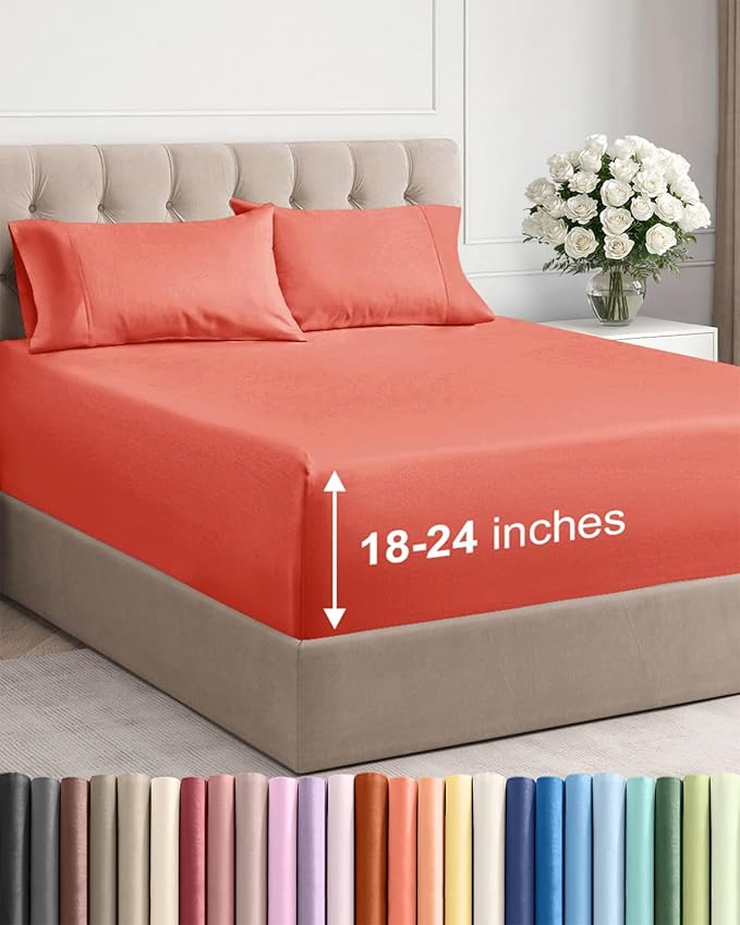 Extra Deep Pocket King Sheets by CGKUnlimited