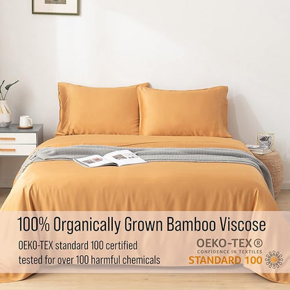 Bella Coterie Luxury Bamboo Viscose King Size Sheet Set | 100% Organically - Image 4