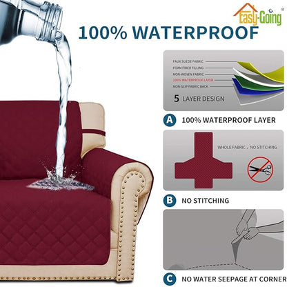 Easy-Going Sofa Slipcover Chair Cover Waterproof Couch Cover Washable Sofa - Image 3