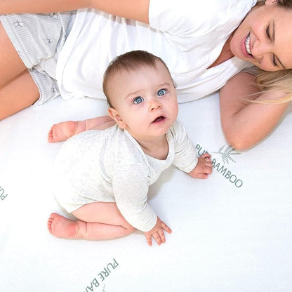 Twin Mattress Protector by PURE BAMBOO, Waterproof - Image 7