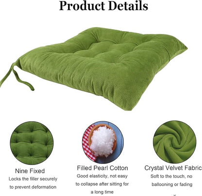 Set of 4 Chair Cushions for Dining Chairs - Image 3