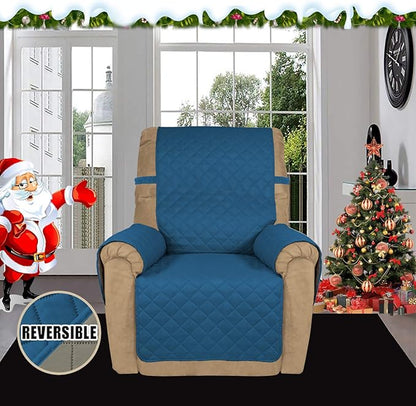 Easy-Going Recliner Sofa Slipcover Reversible Sofa Cover Water Resistant Couch - Image 2