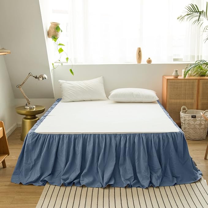BISELINA French Linen Bed Skirt - Image 5