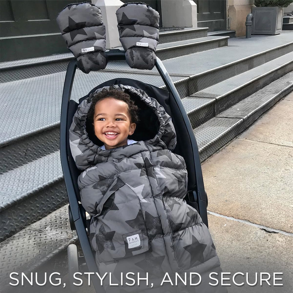 7AM Enfant Blanket 212 Evolution, Universal Adjustable Footmuff, 6M-4T