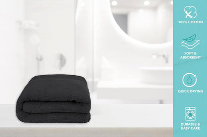 bath towels pack of 6 – 24" x on a desk or shelf