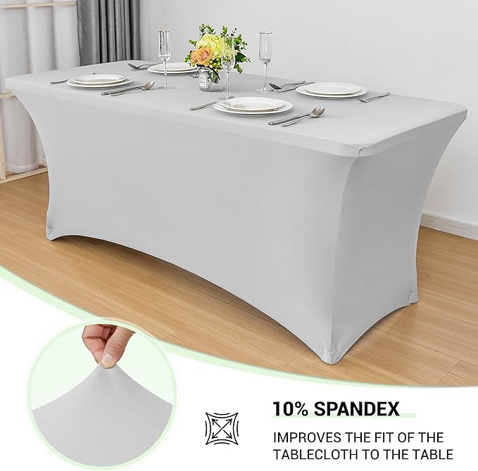 Obstal 4Ft Stretch Spandex Table Cover - Image 2