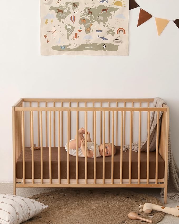 Blissful Diary Muslin Crib Sheets - Image 4