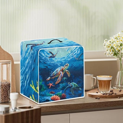 Mumeson Sea Turtle Coffee Maker Cover Universal Waterproof and Dustproof Cover - Image 6