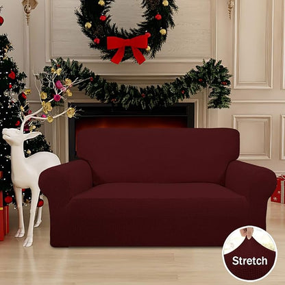 Easy-Going Stretch Loveseat Slipcover 1-Piece Sofa Cover Furniture Protector - Image 2