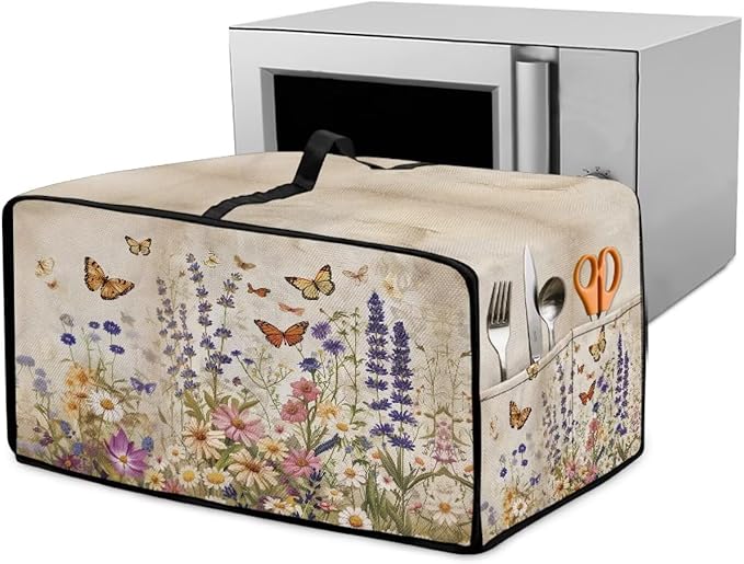 Toaster Oven Cover Washable Small Kitchen Appliance Dust Cover by Garucesta