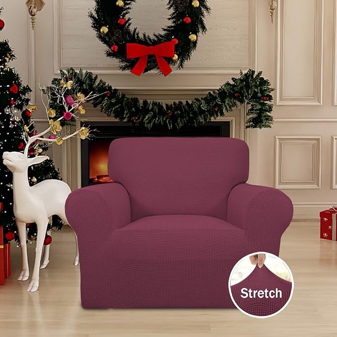 Easy-Going Stretch Chair Sofa Slipcover 1-Piece Couch Sofa Cover Furniture - Image 2