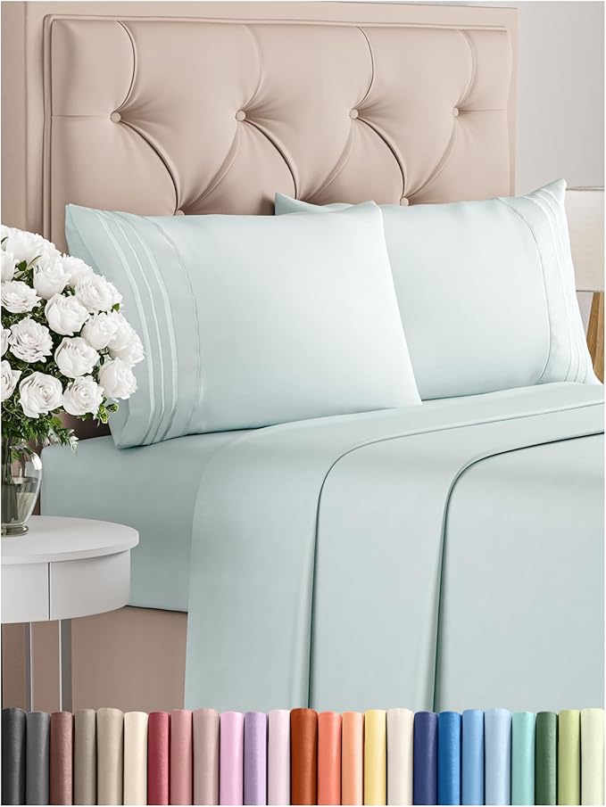 Queen Size 4 Piece Sheet Set by CGKUnlimited