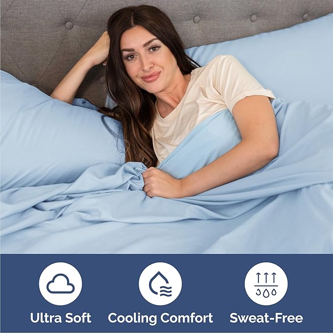 Queen Size 4 Piece Sheet Set - Image 4