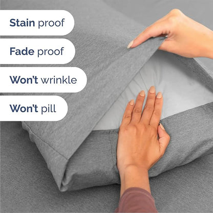 Queen Size 4 Piece Sheet Set - Image 5