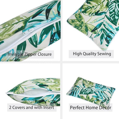 Water Resistant Outdoor Lumbar Pillows - Image 4