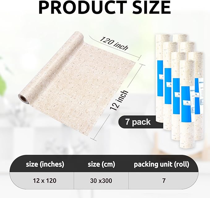 RAY STAR 12X120 Inch Shelf Liner - Image 5