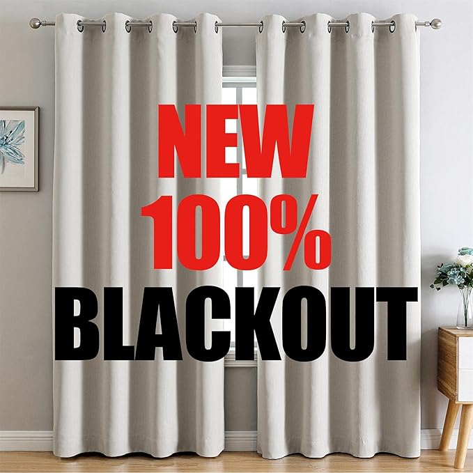 G2000 100% Blackout Curtains for Bedroom & Living Room by G2000