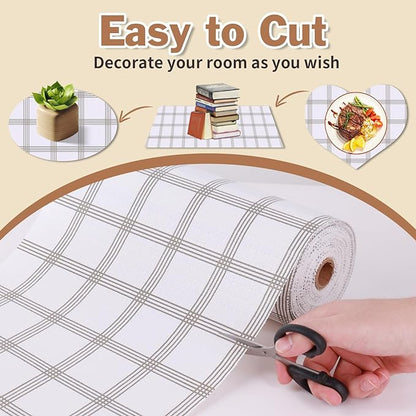Drawer and Shelf Liner for Kitchen Cabinet: 23.6 in X 20 Ft Non Slip Waterproof - Image 4