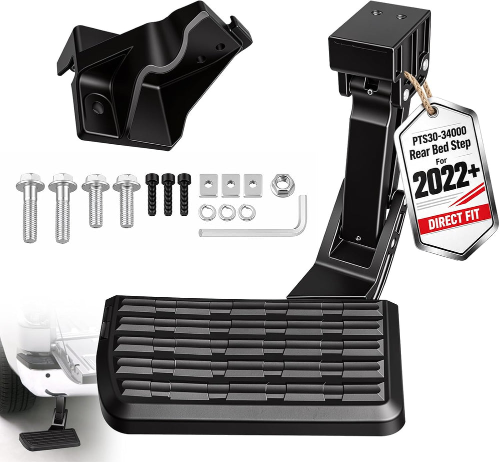 Rear Bed Step Tailgate Step Compatible with 2022 2023 2024 2025 2026 Tundra F...