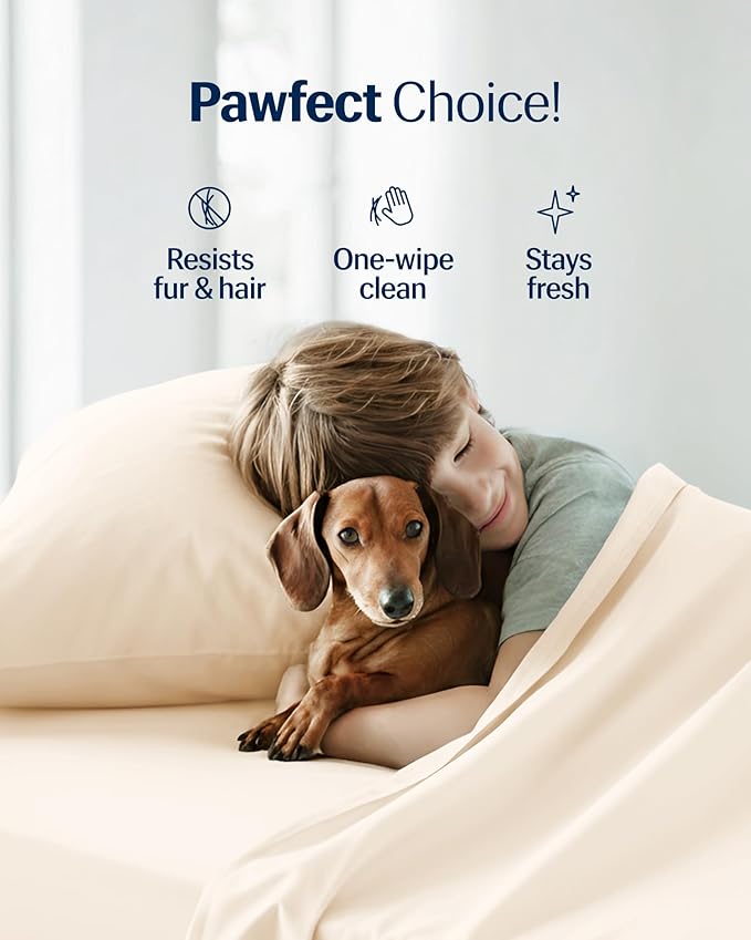 REST® Evercool®+ Starter Sheet Set, Snow Ivory, Breathable Bed Sheets - Image 9