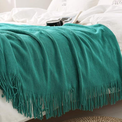 Homiest Decorative Knitted Throw Blanket - Image 2