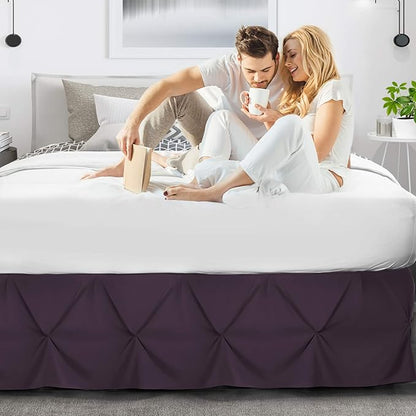 Nestl Purple Bed Skirt - Image 6