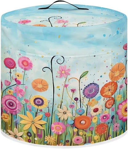 Air Fryer Cover Dust Cover, Colorful Floral by Unknown