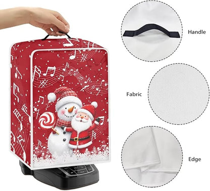 Coffee Maker Cover for Kitchen Counter Christmas Santa Claus Coffee Machine - Image 5