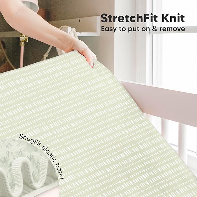 KeaBabies 2-Pack Baby Crib Sheets - Image 6