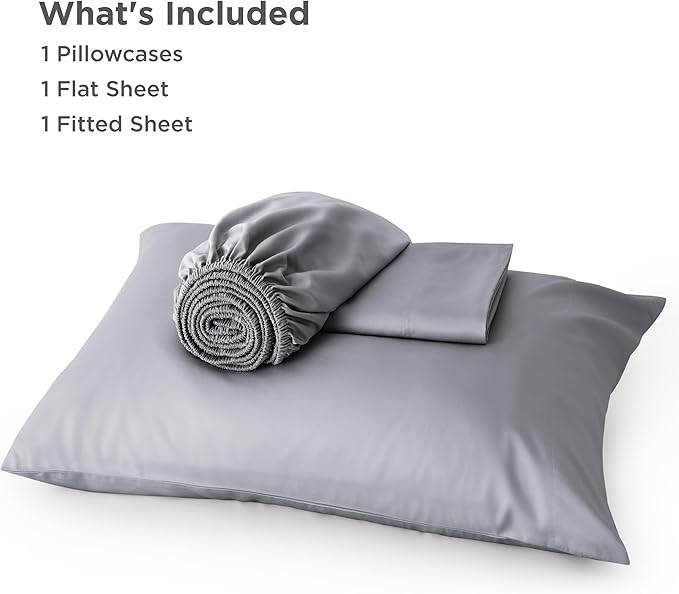 Bedsure Cooling Sheets Twin XL, Rayon Derived from Bamboo, Breathable & Soft - Image 5