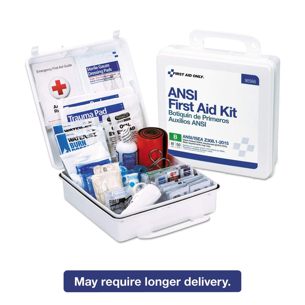 First Aid Only 50-Person ANSI Class B First Aid Kit for Workplaces