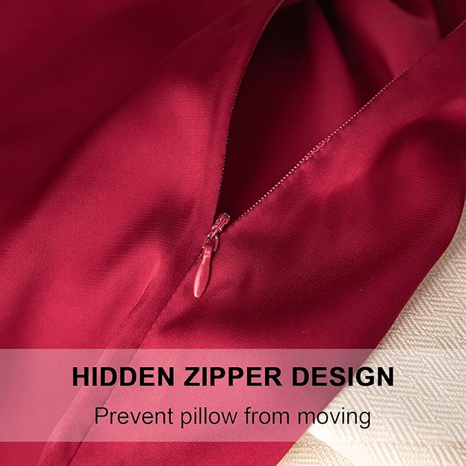 Mulberry Silk Pillowcase for Hair and Skin, Standard Size Cooling Silk Pillow - Image 2