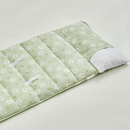 Toddler Nap Mat with Removable Pillow, Ultra Soft Slumber Bags - Image 7