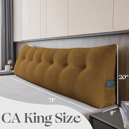 Large Bolster Triangular Headboard Wedge Backrest Positioning Support Bed Rest - Image 2