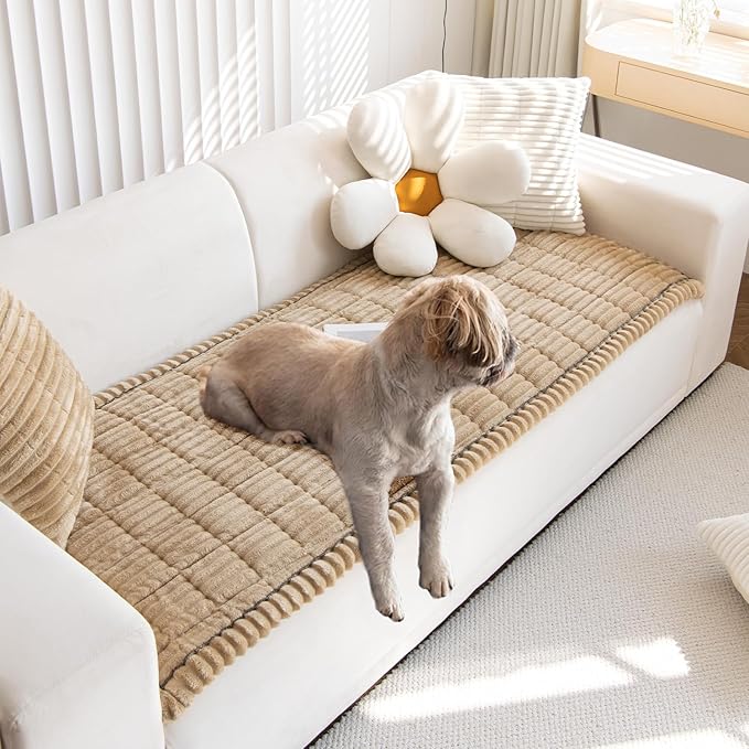 Non Slip Fuzzy Pet Couch Covers by GumfolkBrandFlagship