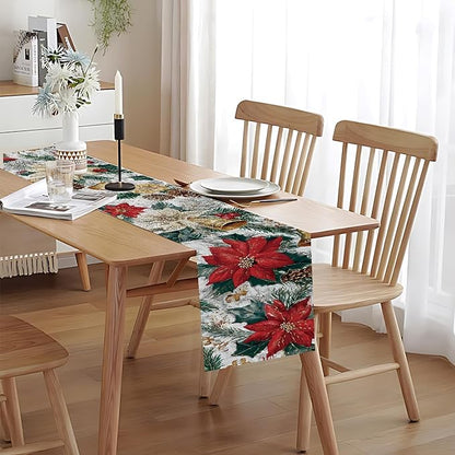 Christmas Table Runner – 13x72 Inch Holiday Table Decor - Image 6