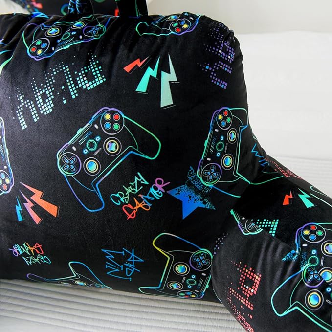 NTBED Video Game Controller Printed Reading Pillow Bed Wedge Backrest - Image 5